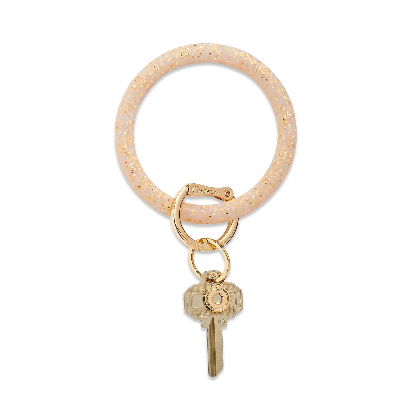 O-Venture Silicone Confetti Key Ring
