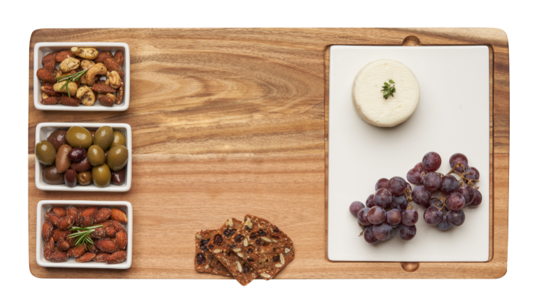 Maple Leaf 18 x 10 Fete Set Tray