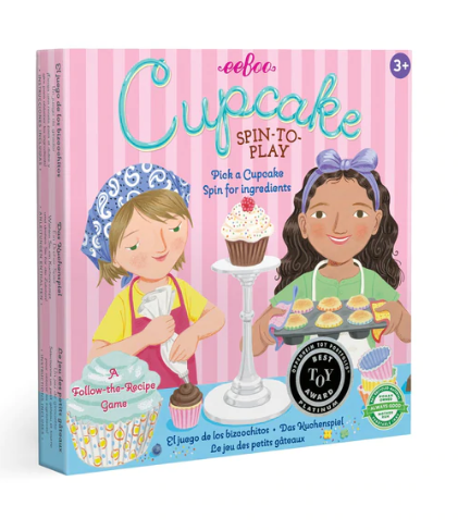EeBoo Cupcake Spinner Game