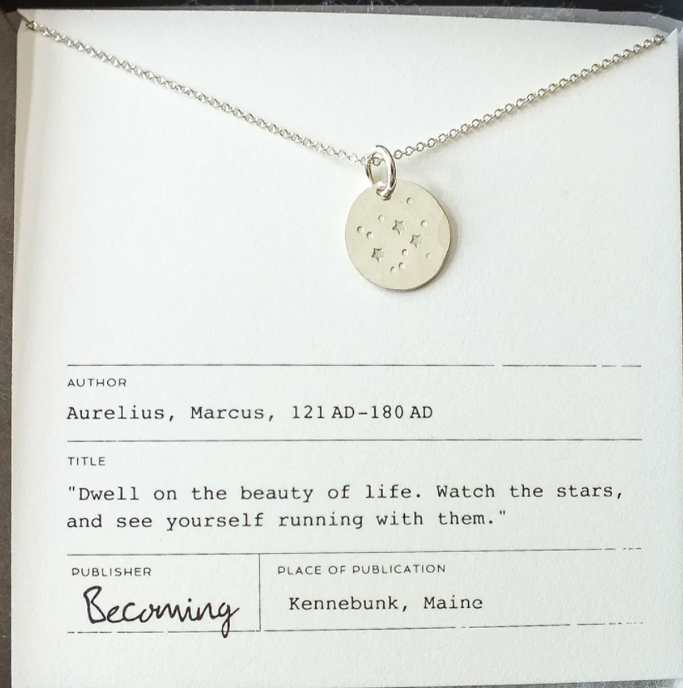 Becoming Round Stars Necklace