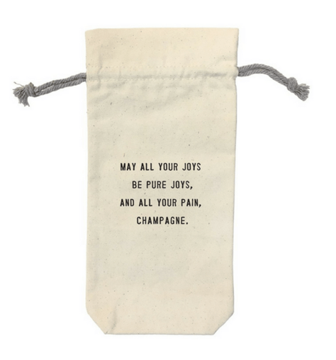 Sugarboo Canvas Wine Bag