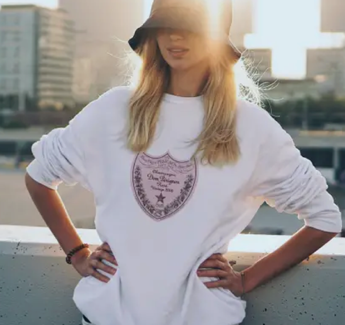 Champagne of Stars- Crewneck Sweatshirt