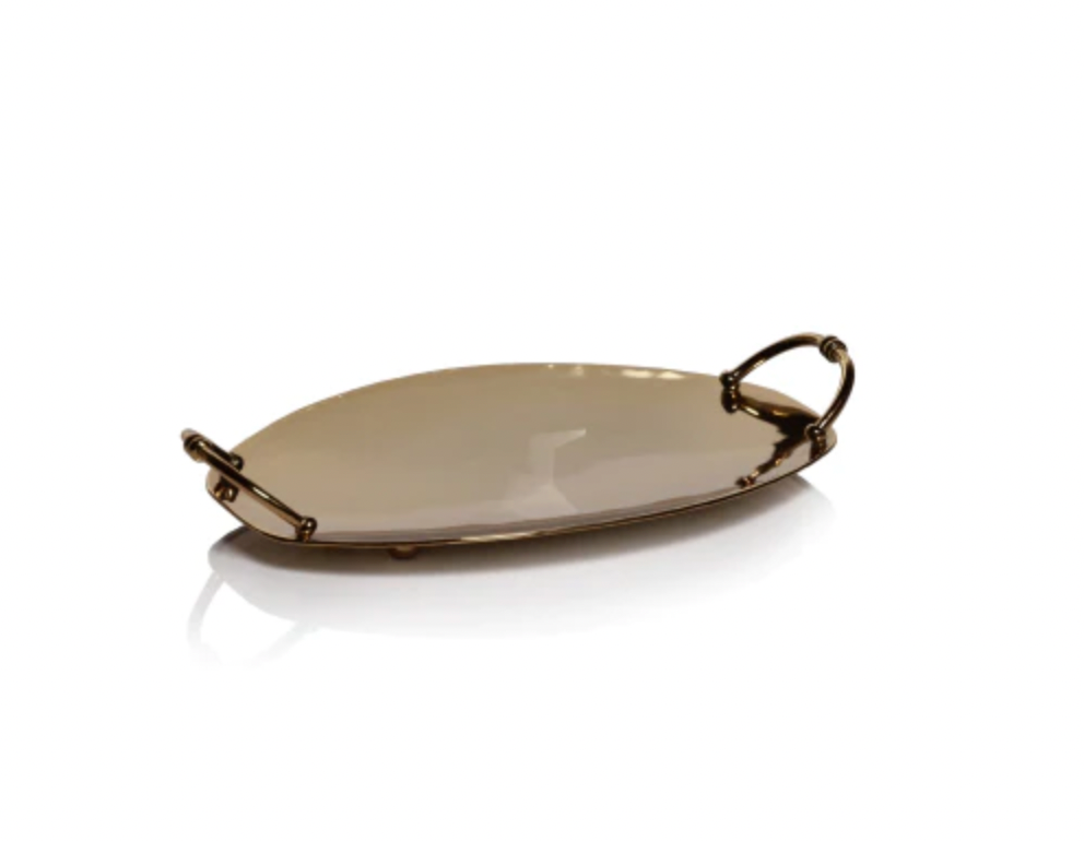 Alessia Oval Serving Tray
