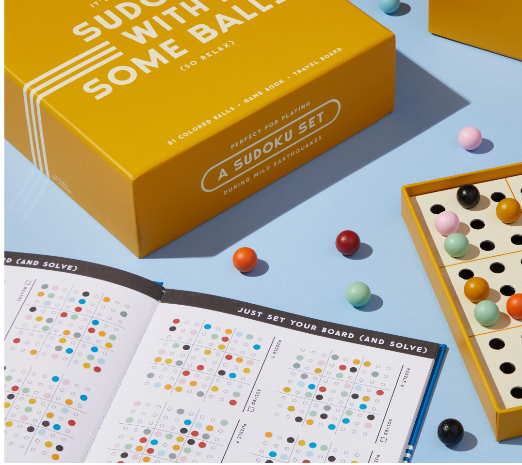 Brass Monkey Sudoku with Some Balls