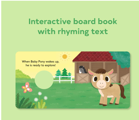 Baby Pony: Finger Puppet Book
