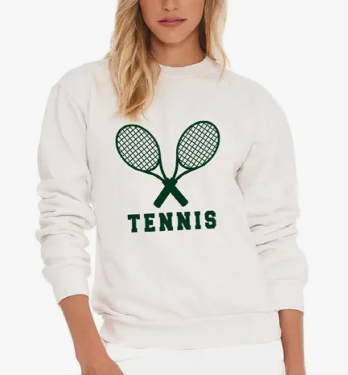 Tennis Crewneck Sweatshirt
