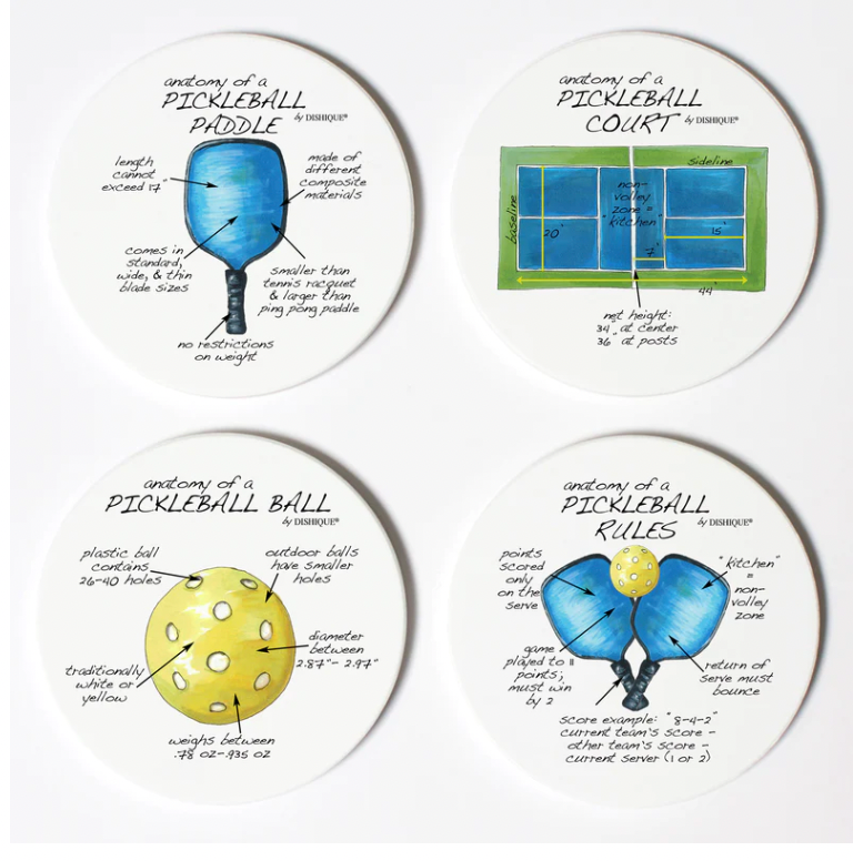 Dishique Square Coaster Set