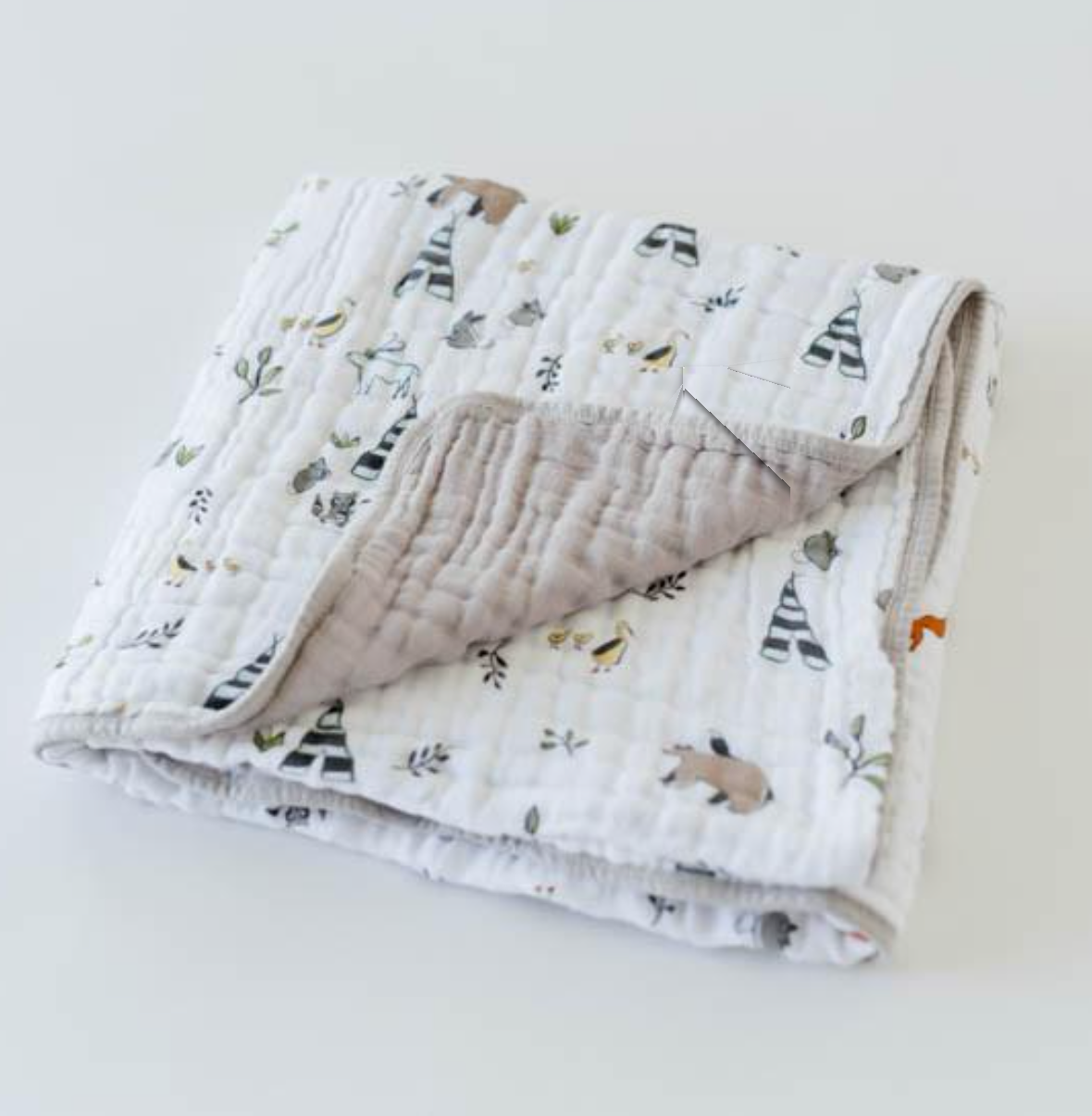 Little Unicorn Classic Muslin Quilt