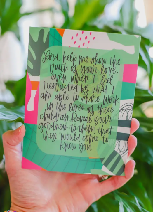 A Prayer for Teachers Cards