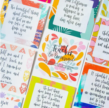Dear Teacher Cards