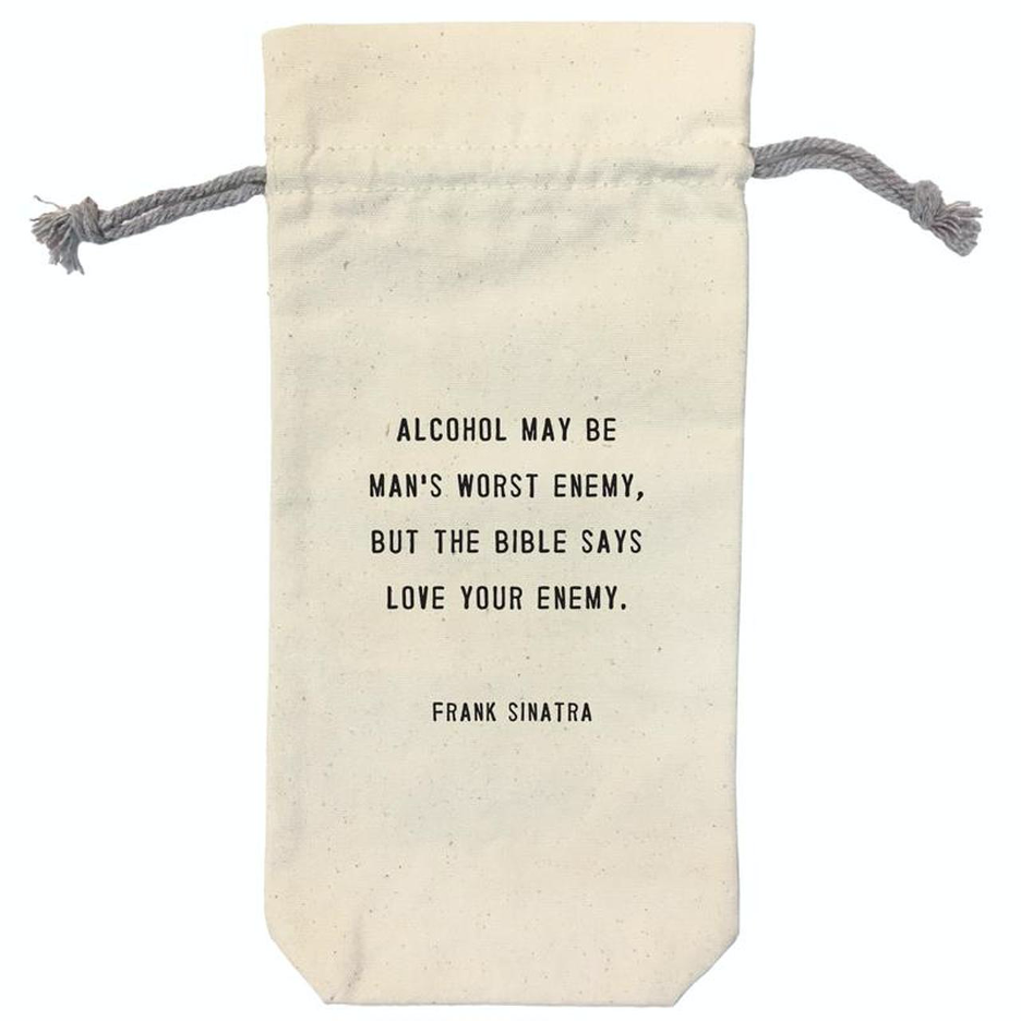 Sugarboo Canvas Wine Bag