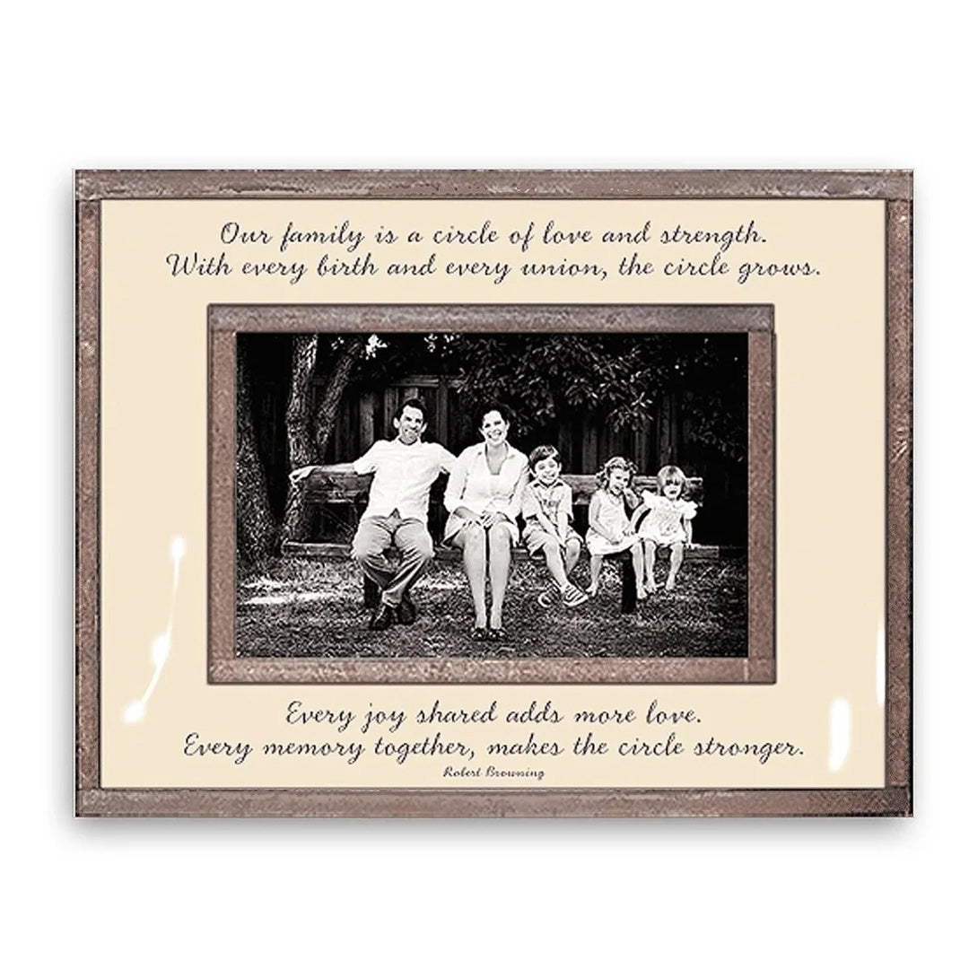 Ben's Garden Copper & Glass Rectangle Photo Frame