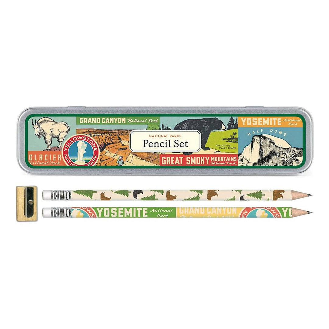 Cavallini Tin Pencil Set