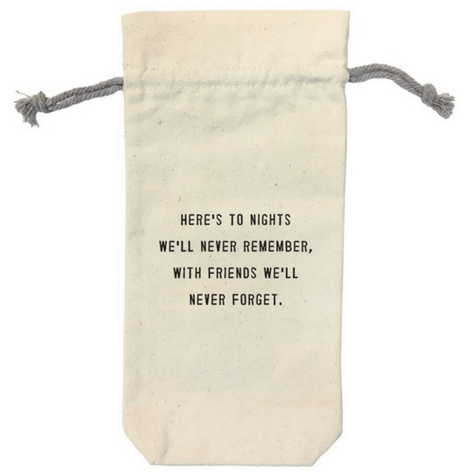 Sugarboo Canvas Wine Bag