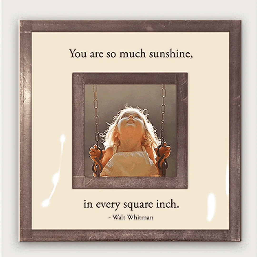 Ben's Garden Copper & Glass Square Photo Frame