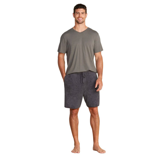 Barefoot Dreams CozyChic Lite® Men's Rolled Edge Shorts