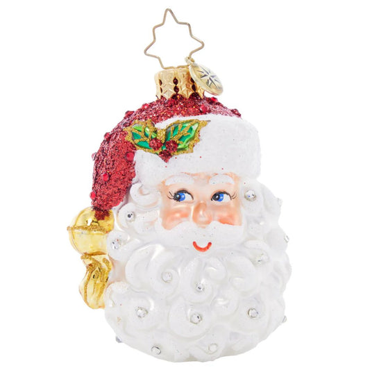 Christopher Radko Sparkling Santa Nick Gem Ornament