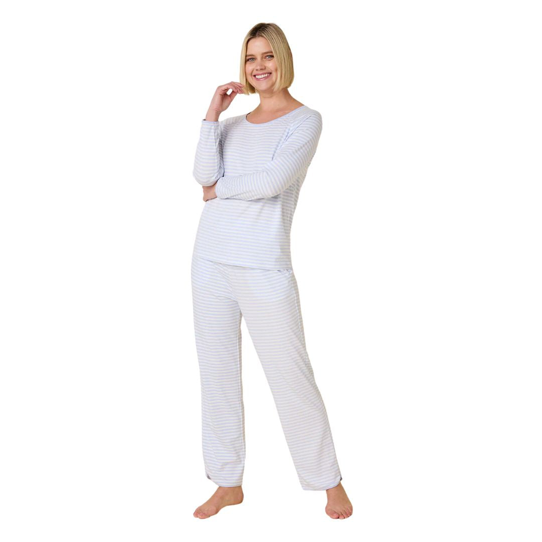 The Cat's PJs Pima Knit Simple Set