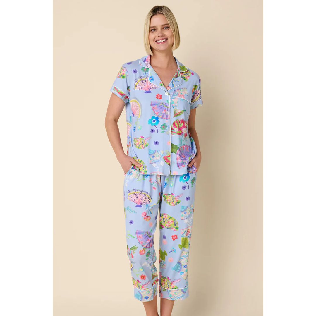 Cat's PJs Pima Knit Capri Set