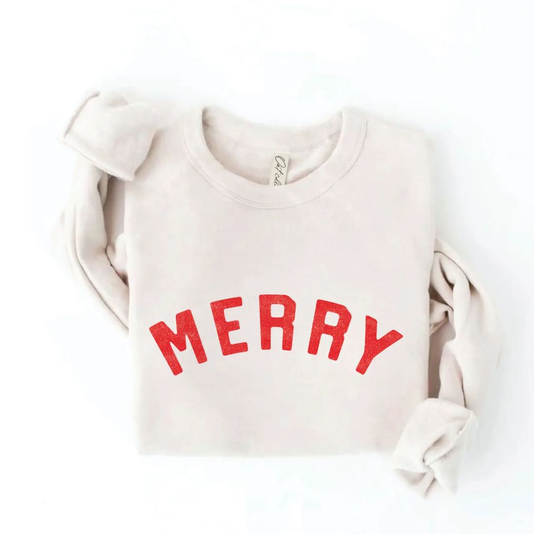 Merry Fleece Sweatshirt