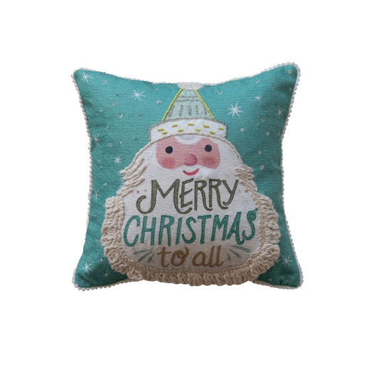 Merry Christmas To All Square Pillow