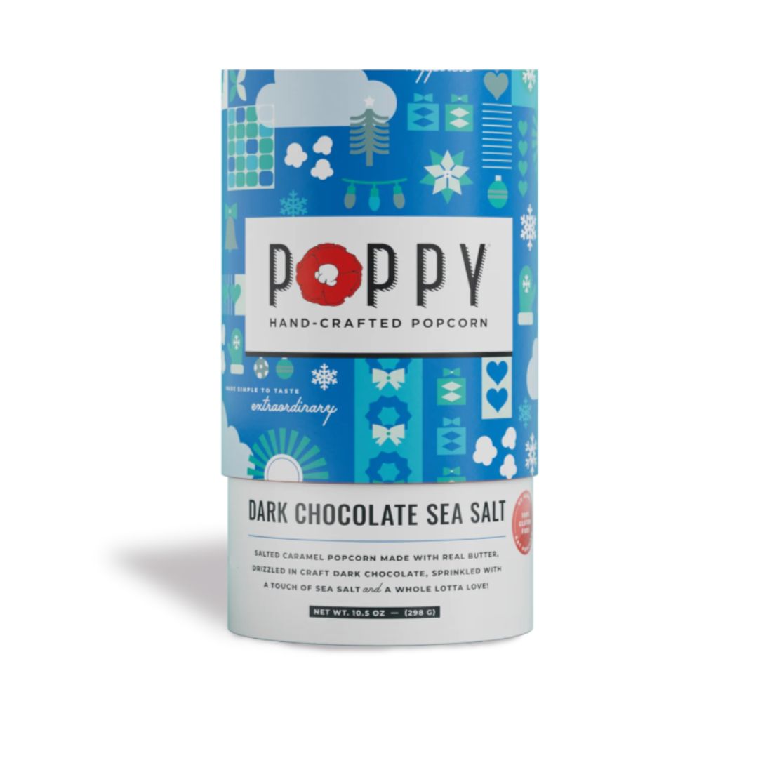 Poppy Popcorn Holiday Cylinder