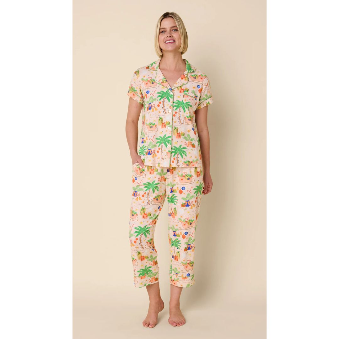 Cat's PJs Pima Knit Capri Set