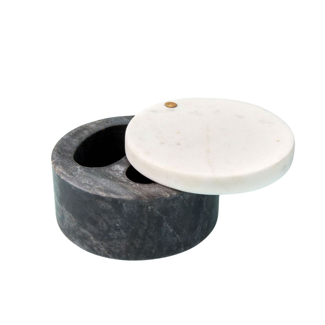 Be Home Marble Cellar with Pivoting Lid