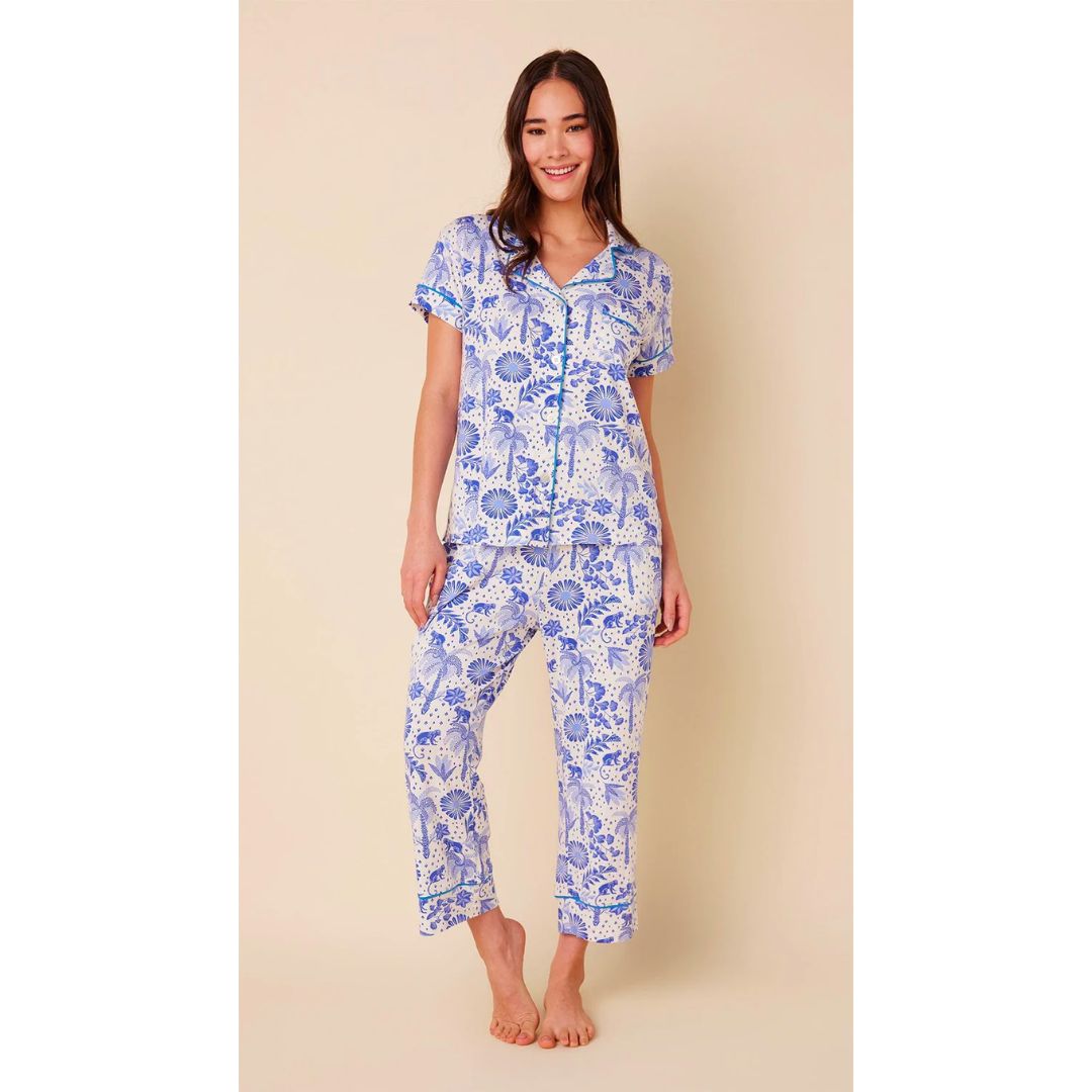 Cat's PJs Pima Knit Capri Set