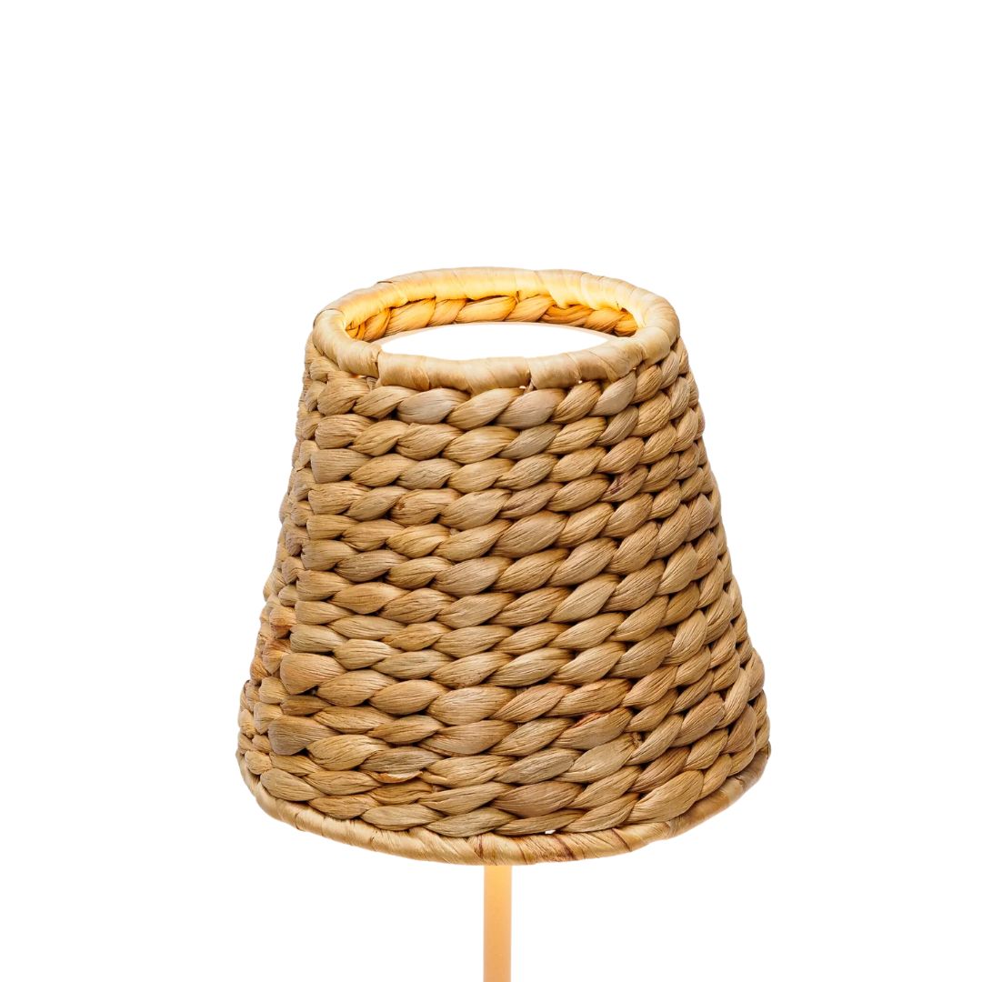 Empire Water Hyacinth Woven Lampshade