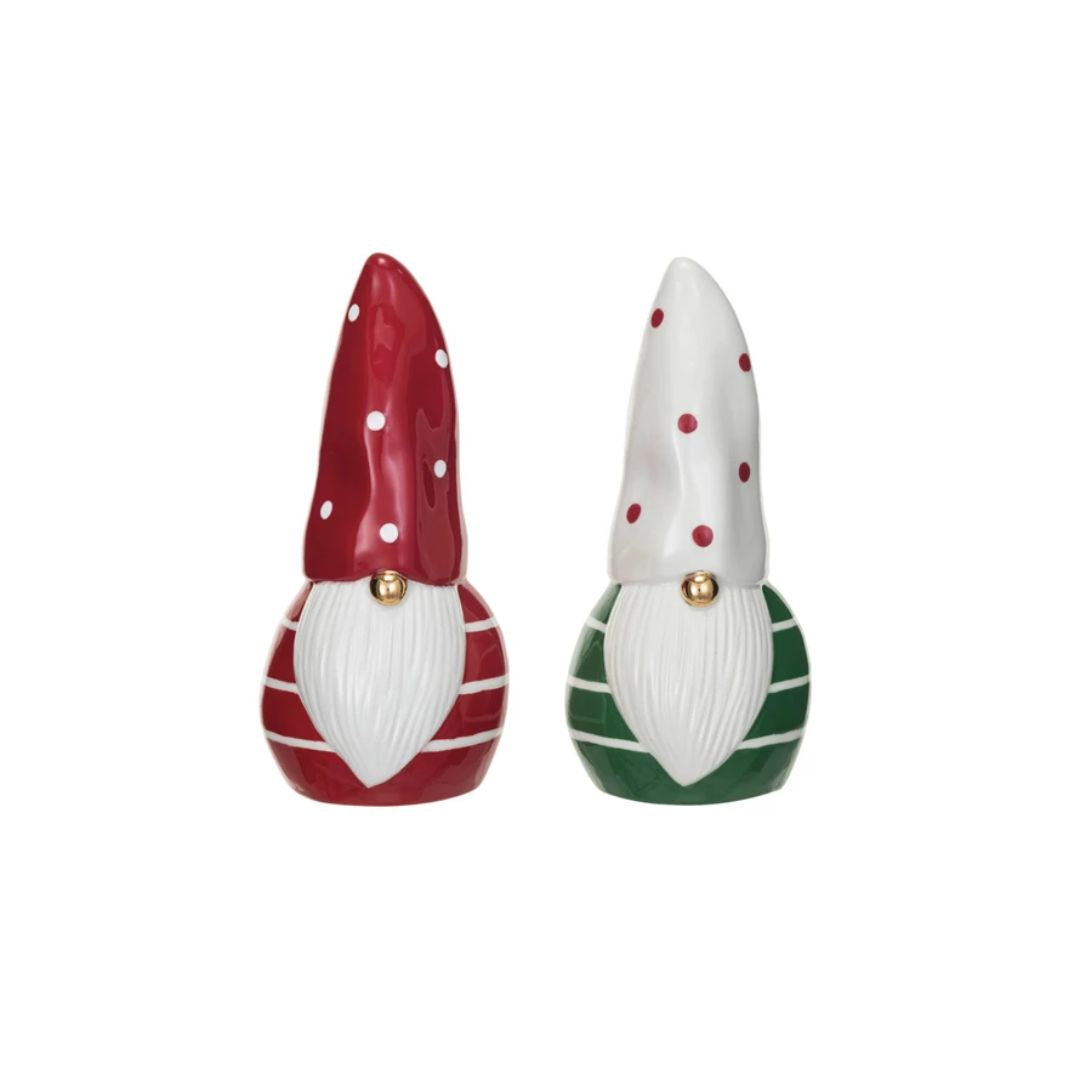 Holiday Ceramic Gnome