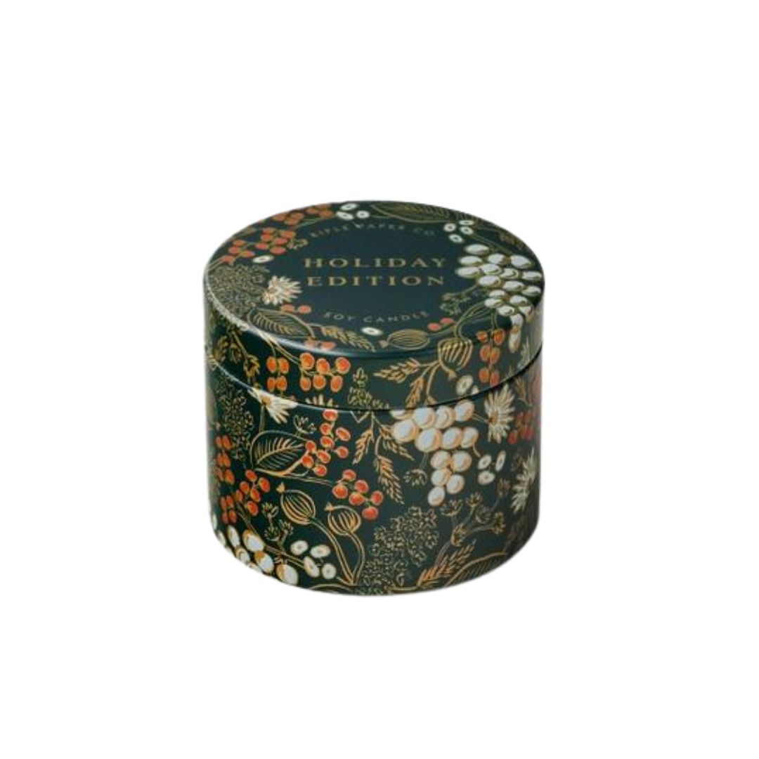 Rifle Paper Holiday Candle Tin