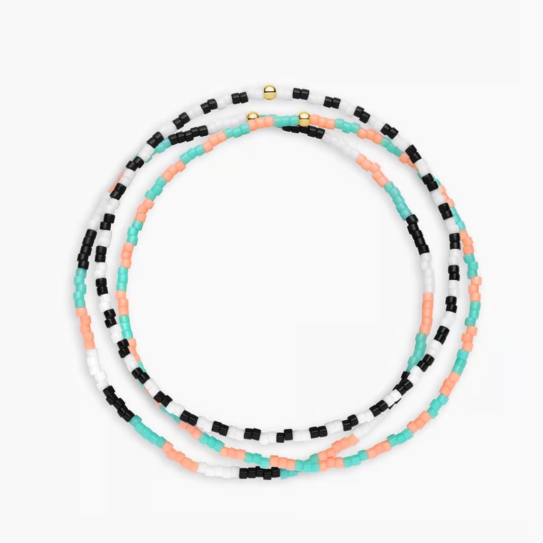 Gigi Stripe Bracelet Set