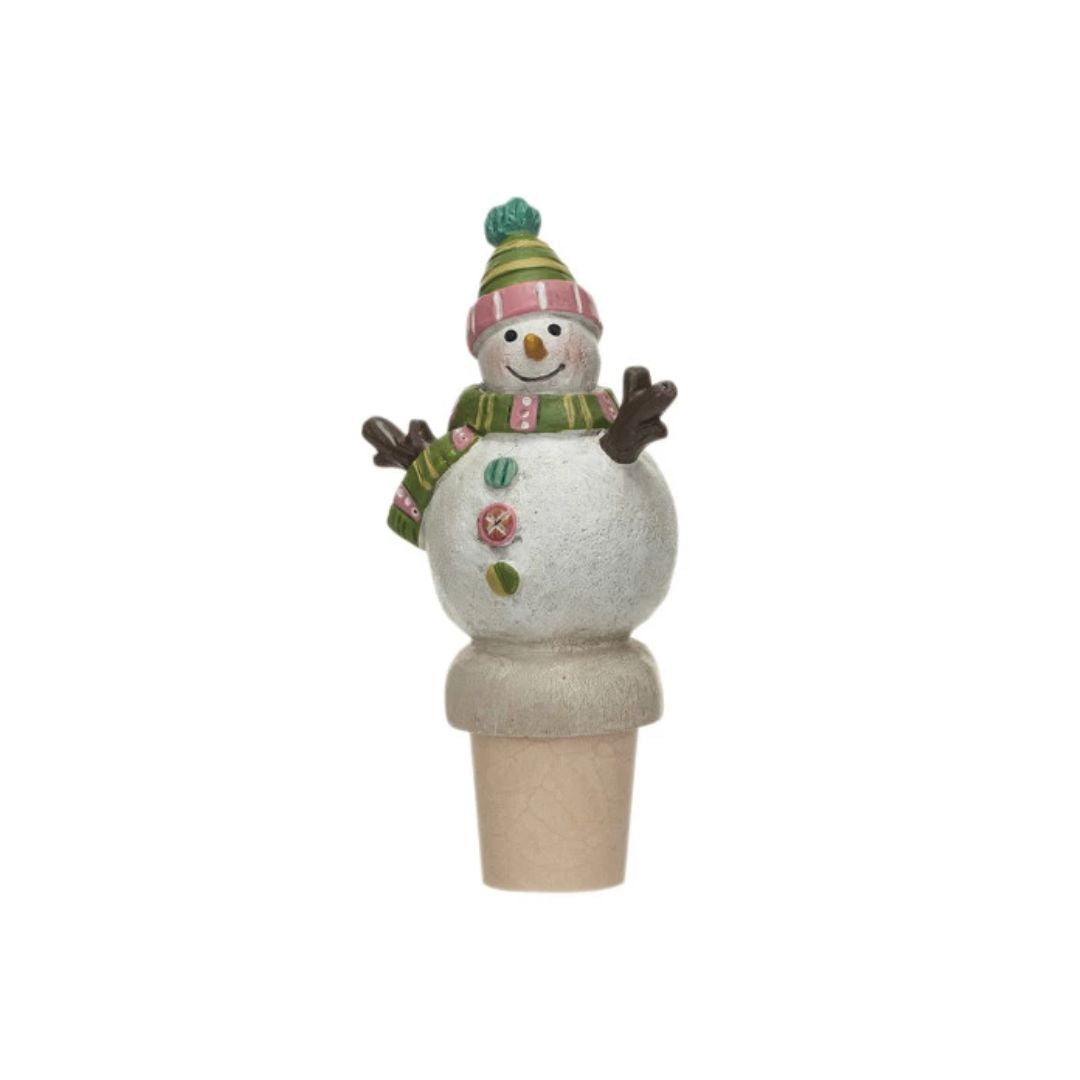 Snowman Bottle Stopper