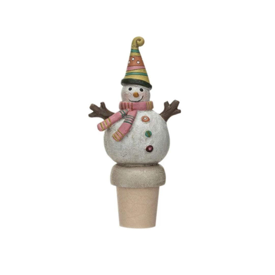 Snowman Bottle Stopper