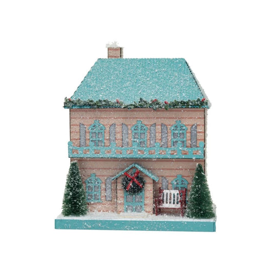 Holiday Paper House with LED Light