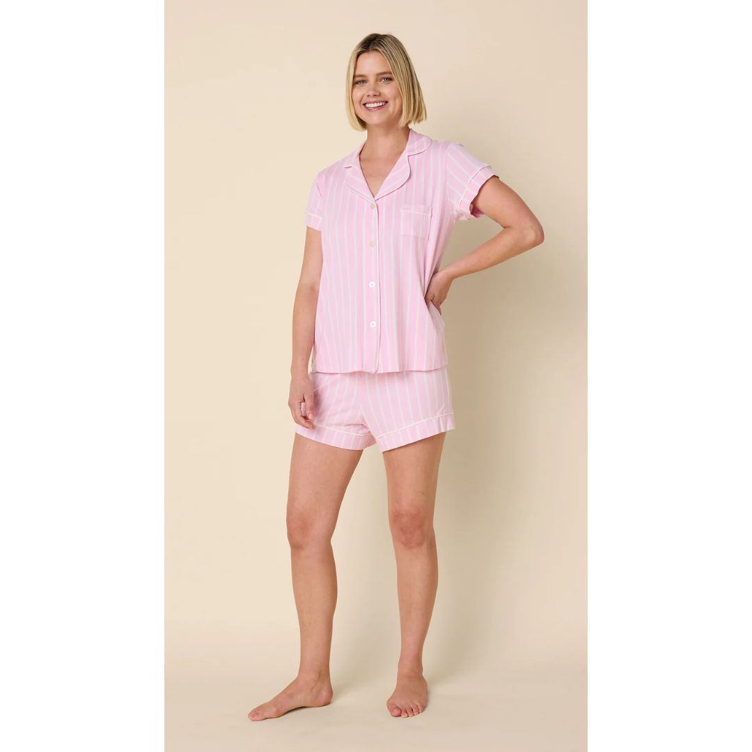 Cat's PJs Pima Knit Short Set