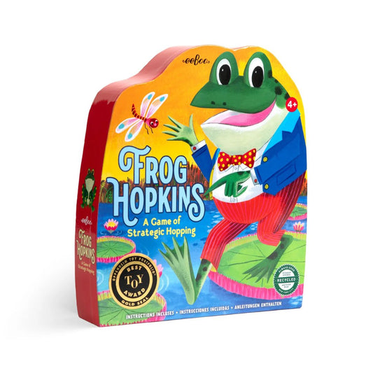 Eeboo Frog Hopkins Shaped Game