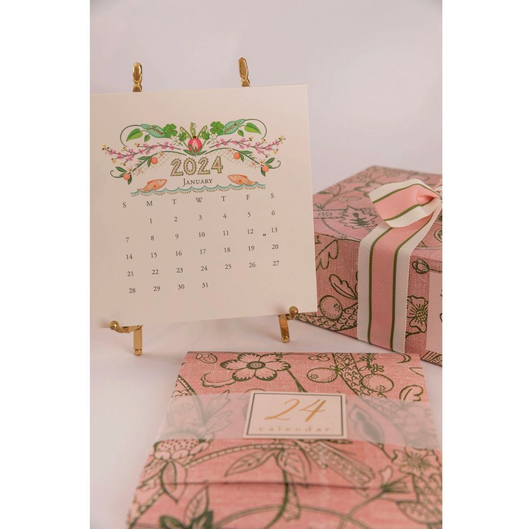 Karen Adams Desk Calendar with Easel