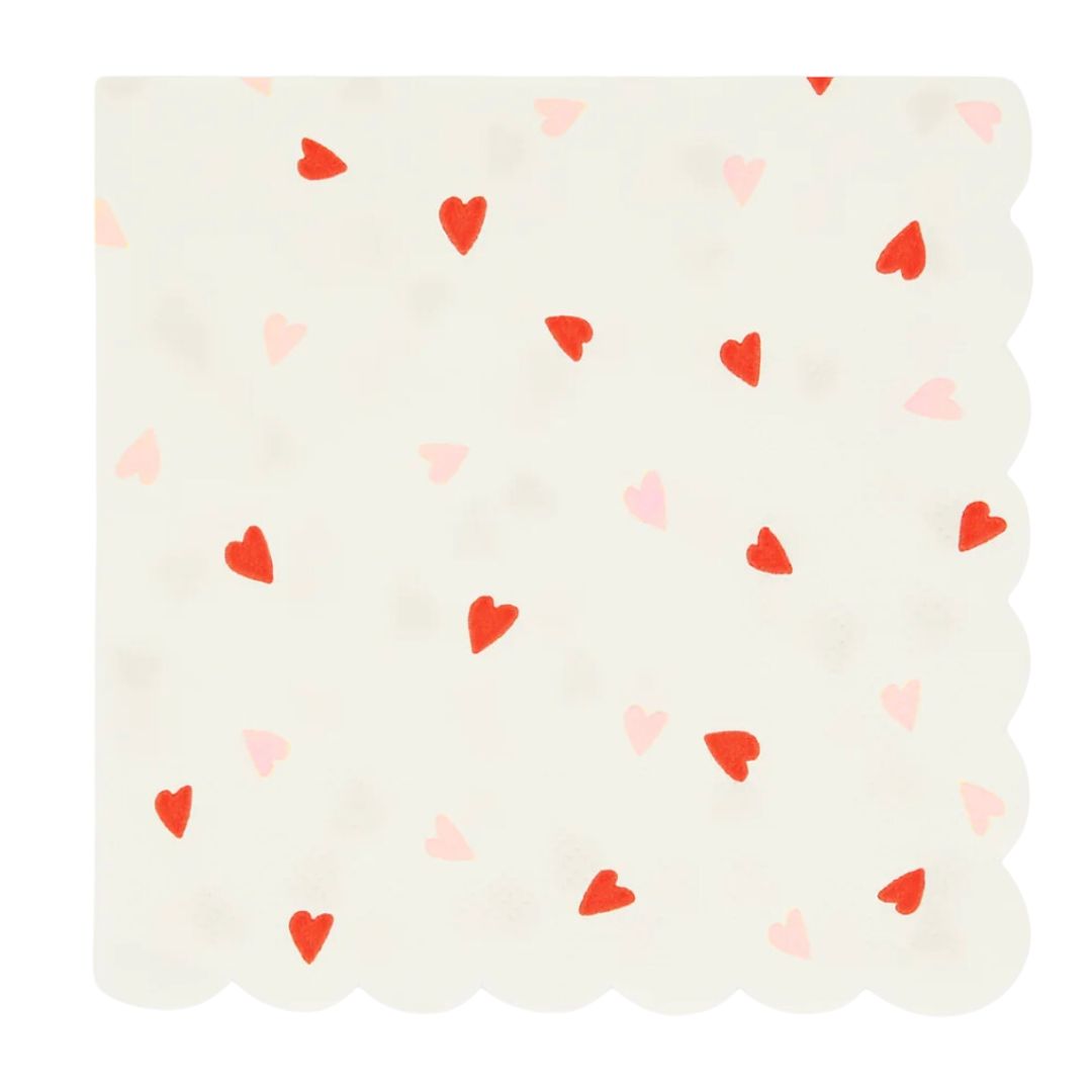 Meri Meri Heart Napkins