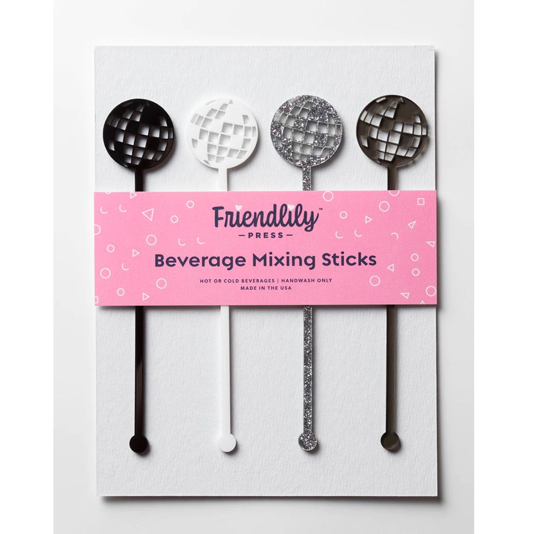 Friendlily Press Drink Stirrers