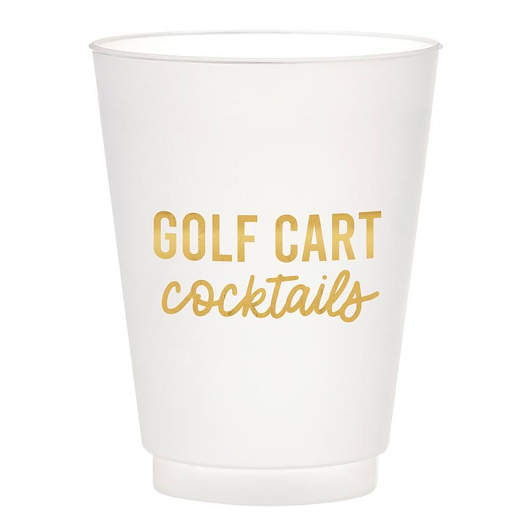 Slant Cocktail Party Cups Set of 8