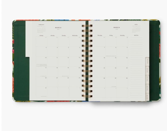 Rifle Paper 2024 Monthly Covered Planner