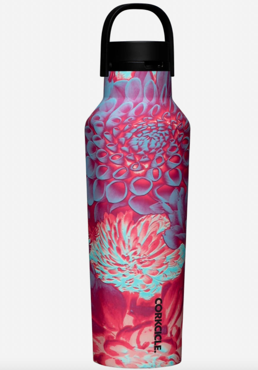 Corkcicle Series A 20oz Sport Canteen - Dopamine Floral