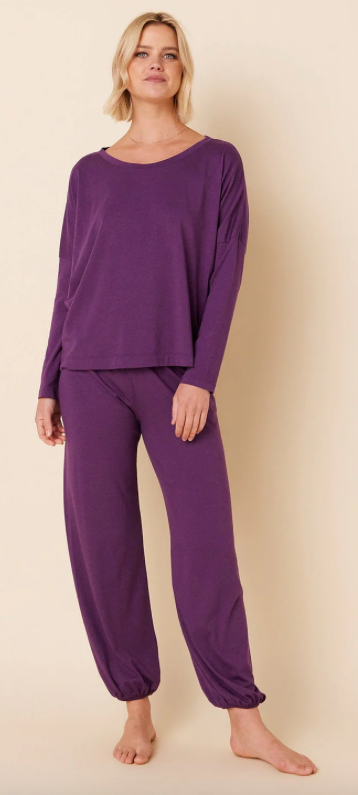 Cat's PJs Pima Knit Pullover Set