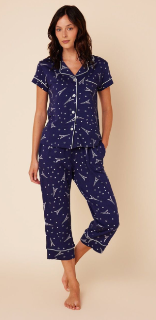 Cat's PJs Pima Knit Capri Set