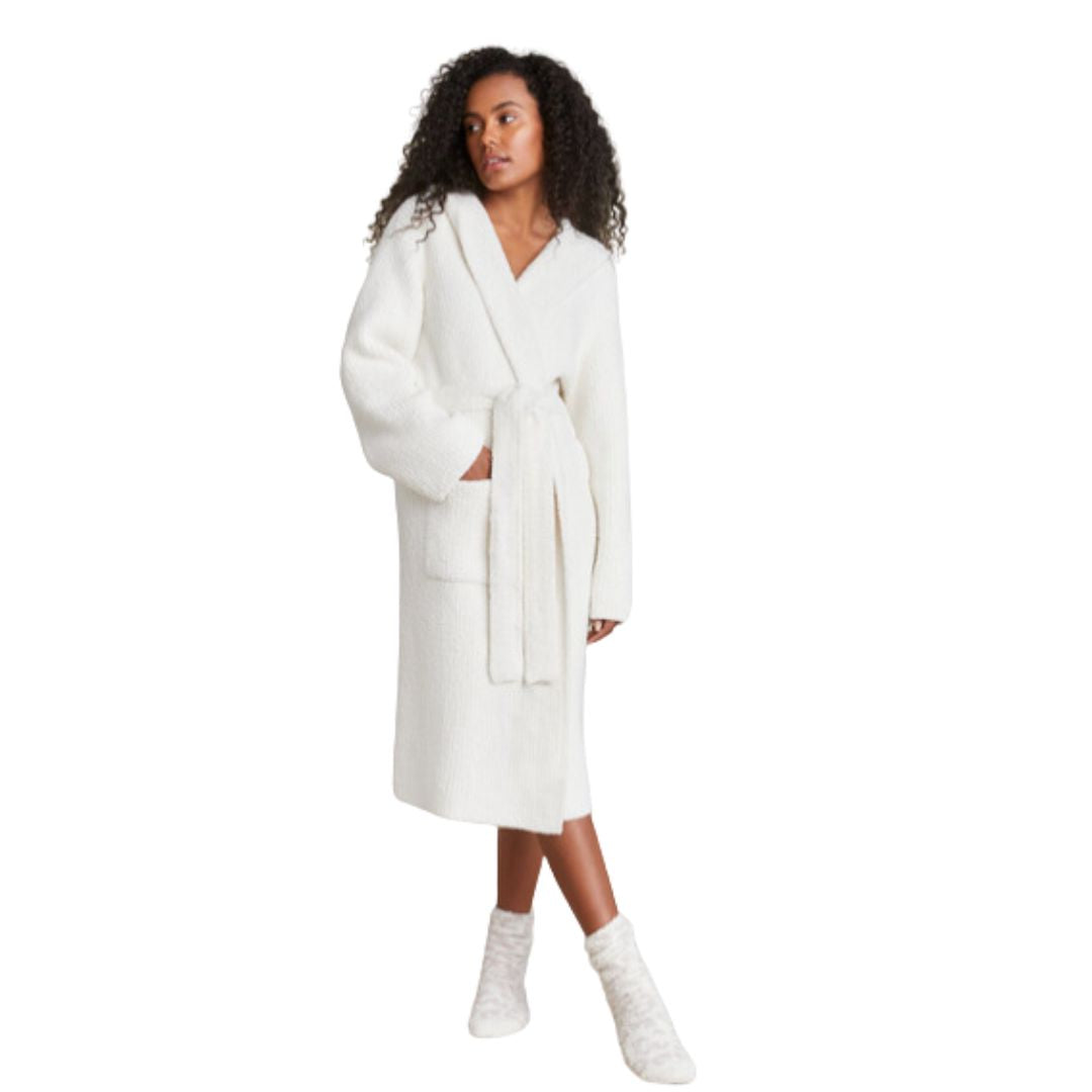 Barefoot Dreams CozyChic® Ribbed Hooded Robe