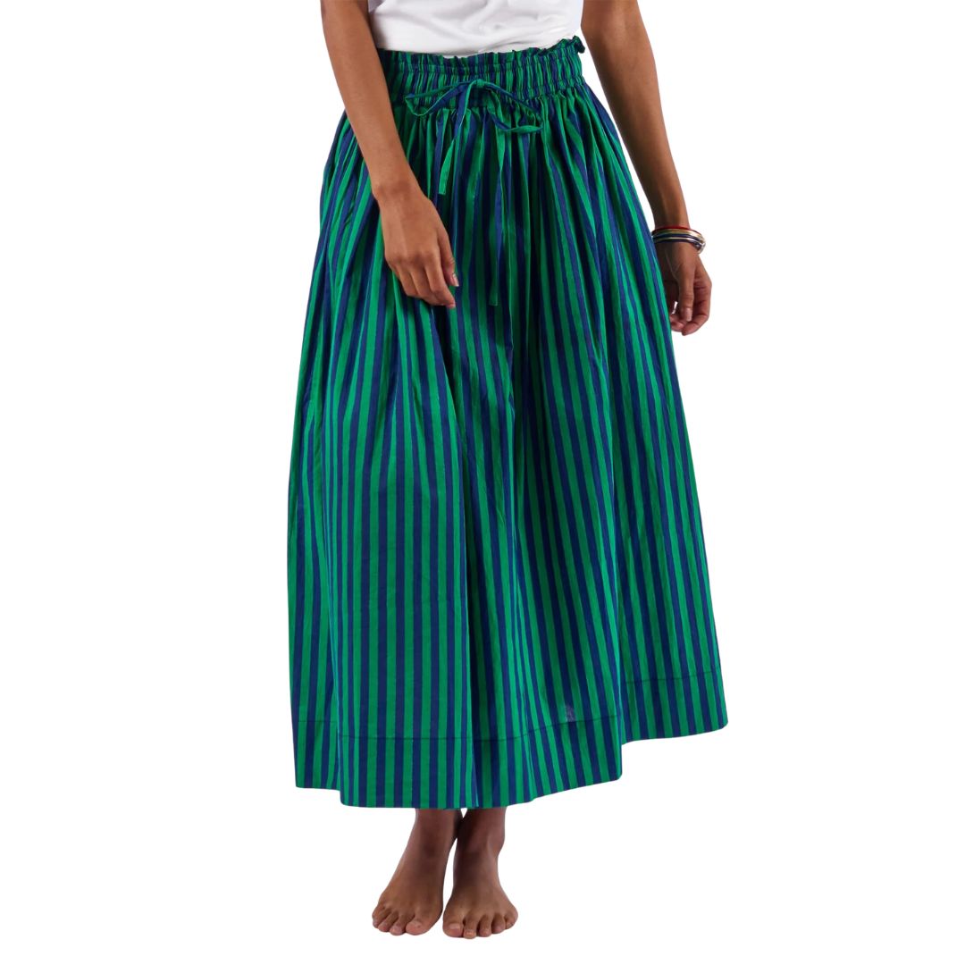 Ink & Alloy Keaton Stripe Skirt
