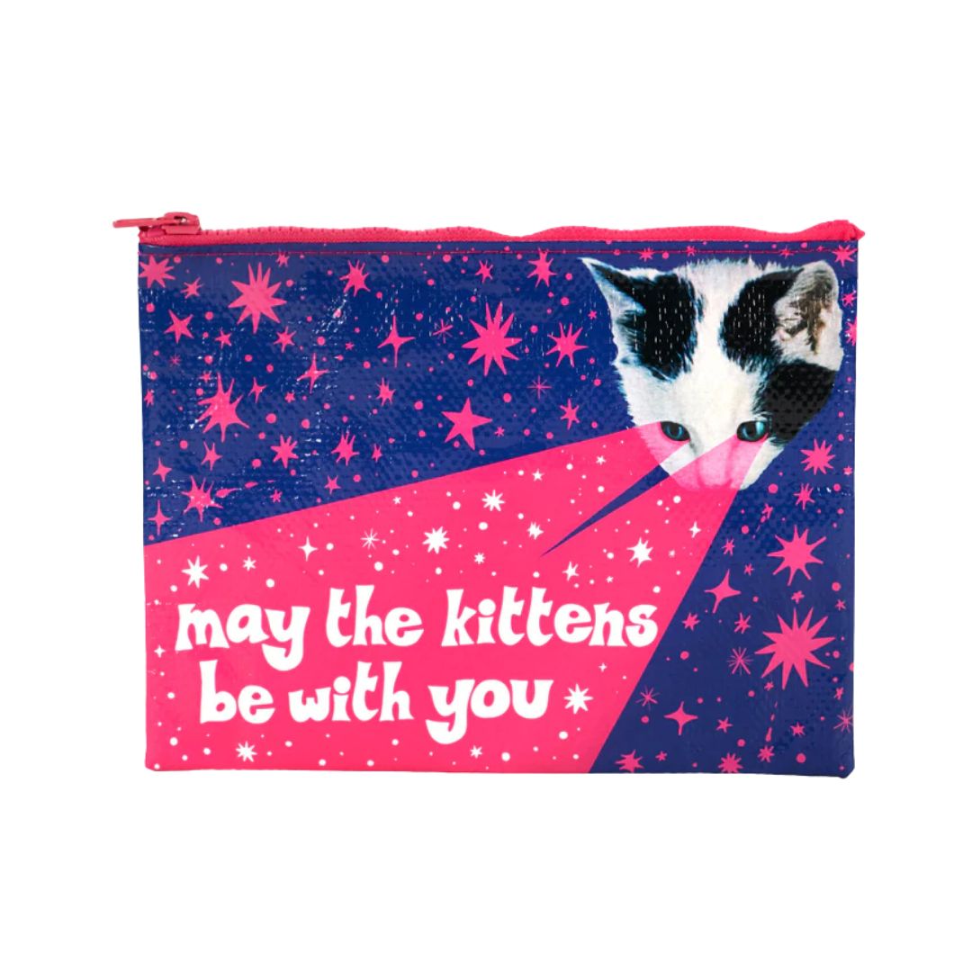 Blue Q Zipper Pouch
