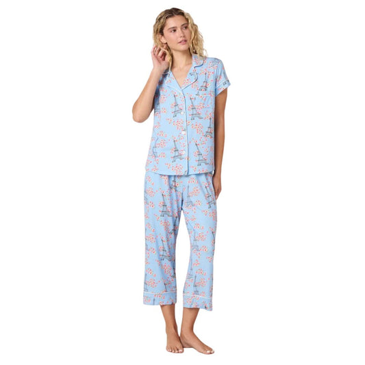 Cat's PJs Pima Knit Capri Set